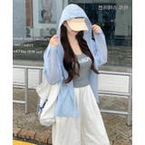 パーカーデザインの透け感シャツ | Bifrost | 詳細画像5