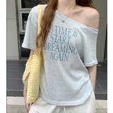 ショルダーカットアウト メッセージ T シャツ | Bifrost | 詳細画像3 