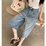 デニムワイドキュロットパンツ | Bifrost | 詳細画像11 
