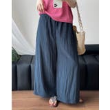 カジュアルウエスト締め付けワイドパンツ | Bifrost | 詳細画像15 