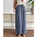 カジュアルウエスト締め付けワイドパンツ | Bifrost | 詳細画像1 