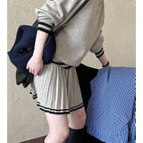 ポロネックニットトップス プリーツスカート セット | Bifrost | 詳細画像5 