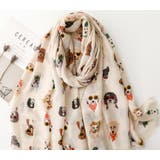 ベージュ | スカーフ【韓国ファッション】 | Bifrost