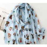 ブルー | スカーフ【韓国ファッション】 | Bifrost