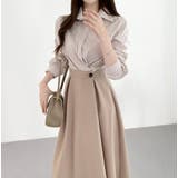 ベージュ | ワンピース【韓国ファッション】 | Bifrost