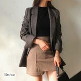 グレンチェックテーラードジャケット【韓国ファッション】 | Doula Doula | 詳細画像7