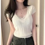 ベージュ | Tシャツ【韓国ファッション】 | Bifrost