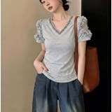 グレー | Tシャツ【韓国ファッション】 | Bifrost