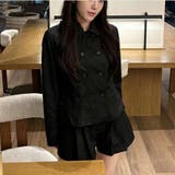 ブラック | ショートコート【韓国ファッション】 | Bifrost