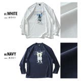大きいサイズ メンズ フレブル プリント ロング Tシャツ ye030-524 | 大きいサイズの店ビッグエムワン | 詳細画像2