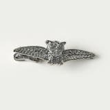 ミミズク ネクタイピン フクロウ 鳥 動物 アニマル ふくろう クリップ | シルバーアクセサリーBinich | 詳細画像3