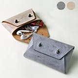 小物入れフォグワックスレザーポーチ | シルバーアクセサリーBinich | 詳細画像1
