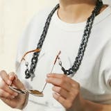 マーブルワイド喜平マスクチェーンメガネチェーン | シルバーアクセサリーBinich  | 詳細画像11 
