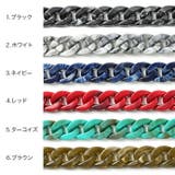 マーブルワイド喜平マスクチェーンメガネチェーン | シルバーアクセサリーBinich  | 詳細画像4 