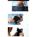 シンプルラウンドウォレットカウレザー牛革ラウンドファスナータイプ長財布牛革財布全… | シルバーアクセサリーBinich  | 詳細画像4 