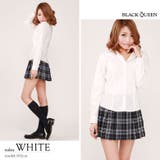 ホワイト | ポイントロゴBQシャツ | BLACK QUEEN 