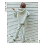 ダメージ裏毛パーカー【藤木そら/ちゃんかお着用】mavily | BLACK QUEEN | 詳細画像9