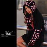 ブラック×ピンク | ギャル パーカー レディース | BLACK QUEEN