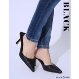 ポインテッドミュール｜mavily[品番：BCQW1875974]｜BLACK QUEEN
