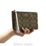 コーチ COACH ラージコーナージップリストレット | BLANC LAPIN | 詳細画像4