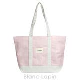 ランコム トートバッグ ピンクストライプ | BLANC LAPIN | 詳細画像1