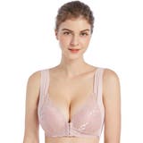 ピンク | ブラジャー フロントホック 前ホック | Blue style