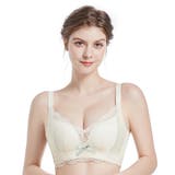 アイボリー | ブラジャー 大きいサイズ 脇高 | Blue style