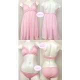 【REVEC】小花チュールレース＆シルキートリコットシリーズ3点セット | 神戸発ランジェリーショップ bon-KOBE  | 詳細画像2 