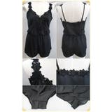 【Bon Revaire】【日本製】小花のチュールレースがカワイイ今が旬のアイテ… | 神戸発ランジェリーショップ bon-KOBE  | 詳細画像3 