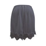 ブラック | 究極の超豪華バラの花柄チュールエンブロイダリーレースシリーズ キュロット | 神戸発ランジェリーショップ bon-KOBE 