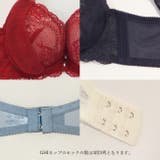 大きいサイズのチュールヴェールノーブルストレッチレースブラショーツセット | 神戸発ランジェリーショップ bon-KOBE  | 詳細画像6 