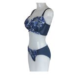 大きいサイズのノーブルフラワーレースブラショーツセット | 神戸発ランジェリーショップ bon-KOBE  | 詳細画像2 