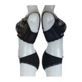 大きいサイズのエレガントな花柄ストレッチレースとクラシカルテイストのチュールレー… | 神戸発ランジェリーショップ bon-KOBE  | 詳細画像3 