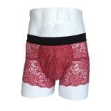 【REVEC】ソフトで肌触りが優しい花柄ストレッチレース シリーズ ボクサーパン… | 神戸発ランジェリーショップ bon-KOBE  | 詳細画像5 