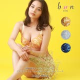 大きいサイズのブリリアントケミカルモチーフレースブラショーツセット | 神戸発ランジェリーショップ bon-KOBE | 詳細画像1