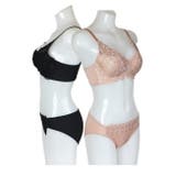 モノトーンカシュクールブラショーツセット | 神戸発ランジェリーショップ bon-KOBE  | 詳細画像4 