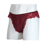 メンズTバックショーツ 総レース ソフトで肌触りが優しい花柄ストレッチレース | 神戸発ランジェリーショップ bon-KOBE  | 詳細画像9 