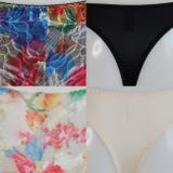 Tバックショーツ 脇高ノンワイヤーブラ「とろRich」 花柄プリント シリーズ | 神戸発ランジェリーショップ bon-KOBE  | 詳細画像6 