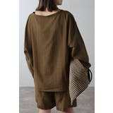 [SET]シアークルーネックプルオーバーブラウス×タックショーツ 11 0040… | BONJOUR SAGAN | 詳細画像7 