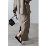 ゴールド釦テーラードジャケット×バックスリットIラインスカート 11 004369 | BONJOUR SAGAN | 詳細画像16 