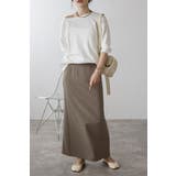 ゴールド釦テーラードジャケット×バックスリットIラインスカート 11 004369 | BONJOUR SAGAN | 詳細画像17 