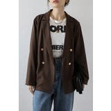 ゴールド釦テーラードジャケット×バックスリットIラインスカート 11 004369 | BONJOUR SAGAN | 詳細画像22 