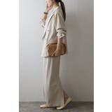 ゴールド釦テーラードジャケット×バックスリットIラインスカート 11 004369 | BONJOUR SAGAN | 詳細画像32 