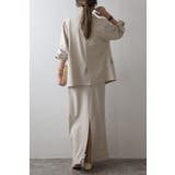 ゴールド釦テーラードジャケット×バックスリットIラインスカート 11 004369 | BONJOUR SAGAN | 詳細画像33 