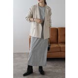 ゴールド釦テーラードジャケット×バックスリットIラインスカート 11 004369 | BONJOUR SAGAN | 詳細画像41 