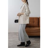 ゴールド釦テーラードジャケット×バックスリットIラインスカート 11 004369 | BONJOUR SAGAN | 詳細画像42 