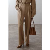 [SET]ライトツイードベルト付シャツ×タックワイドパンツ | BONJOUR SAGAN | 詳細画像8 