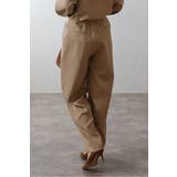 [SET]ライトツイードベルト付シャツ×タックワイドパンツ | BONJOUR SAGAN | 詳細画像10 