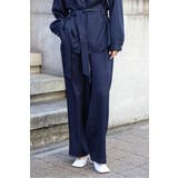 [SET]ライトツイードベルト付シャツ×タックワイドパンツ | BONJOUR SAGAN | 詳細画像18 