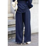 [SET]ライトツイードベルト付シャツ×タックワイドパンツ | BONJOUR SAGAN | 詳細画像20 